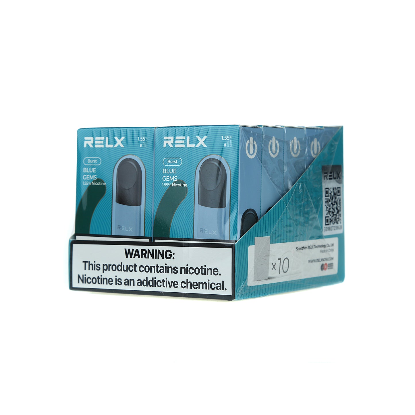 Relx Pro Pod Box of 10 - Multiple Flavors 1.55% Nic