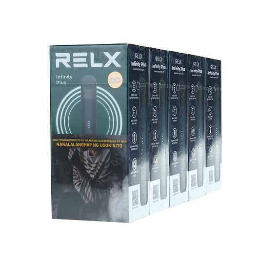Relx Infinity Plus Device Box of 5 - Multiple Colors