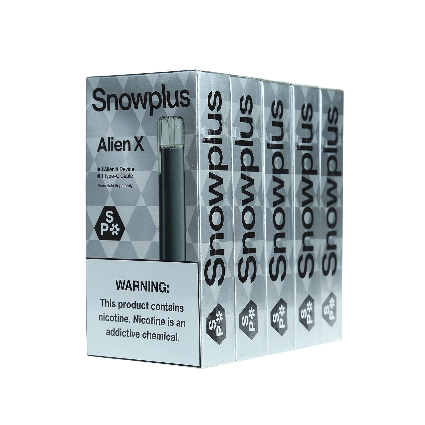 Snowplus Alien X Device Box of 5 - Multiple Colors