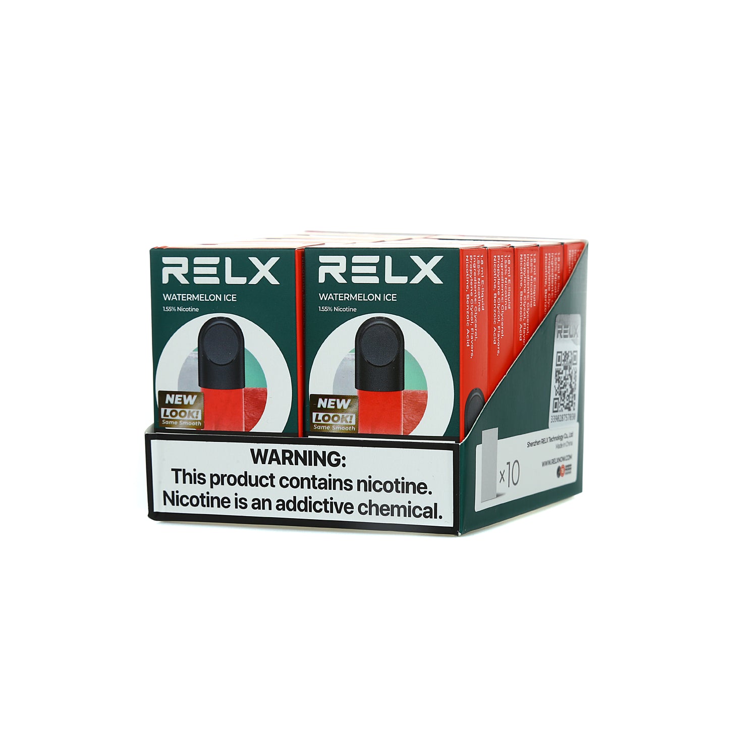 Relx Pro Pod Box of 10 - Multiple Flavors 1.55% Nic