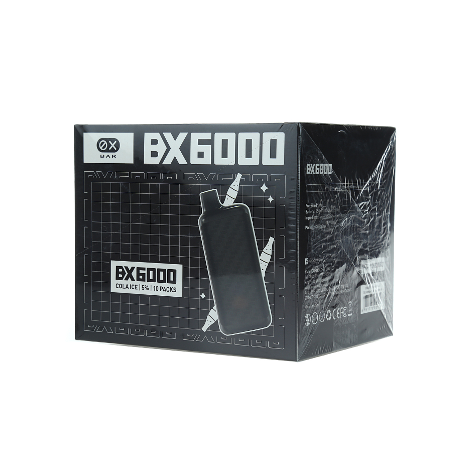 Oxbar BX6000 Box of 10 - Multiple Flavors